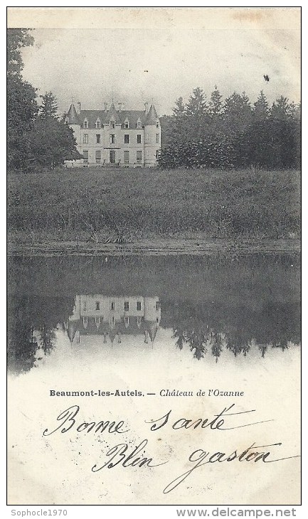 CENTRE - 28 - EURE ET LOIR - BEAUMONT LES AUTELS - Château De L'Ozanne - Courville