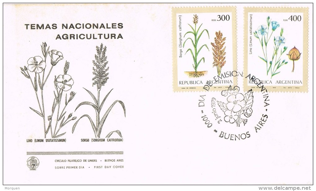 R 955. Carta Exposicion BUENOS AIRES (argentina) 1979. Plantas Medicinales. Medicina, Salud - Medicinal Plants