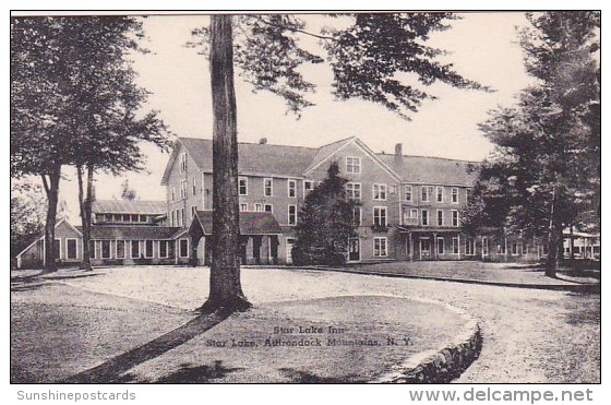 Star Lake Inn Star Lake Adirondack Mountains New York Albertype - Adirondack