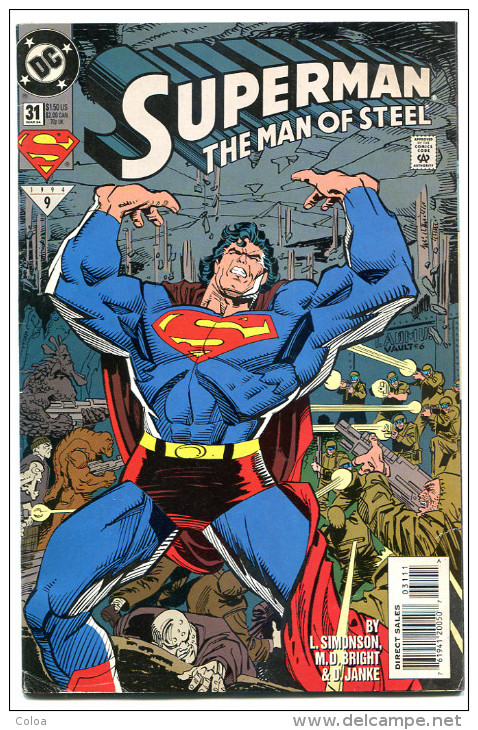 Superman The Man Of Steel 1994 N° 31 - Autres & Non Classés