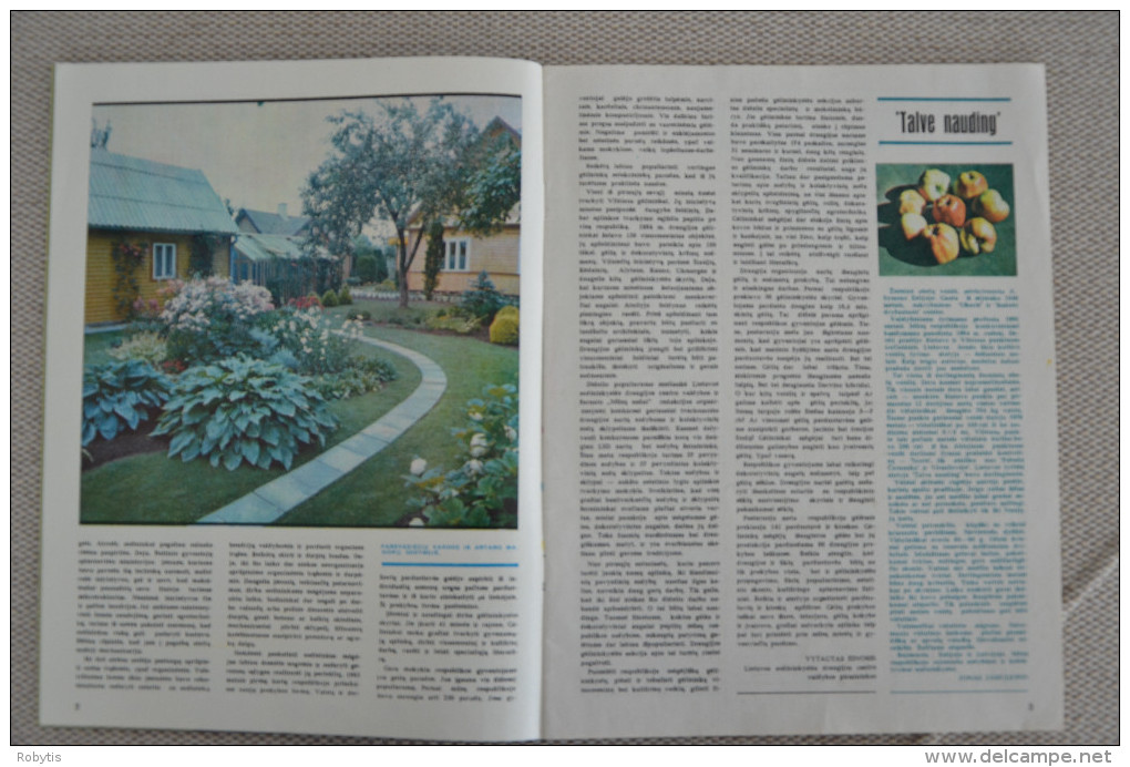 Lithuania Magazine "Our Gardens" - Revues & Journaux