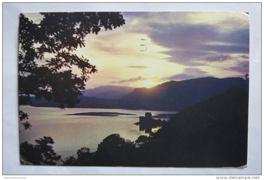 (6/4/96) AK "Sunset Over Eilean Donan Castle" Ross-Shire - Ross & Cromarty