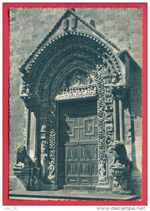 166974 / ALTAMURA - THE CATHEDRAL - THE PORTAL - Italia Italy Italie Italien - Altamura