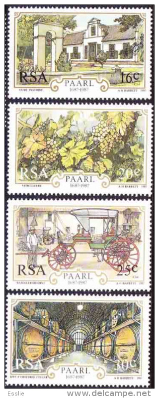 South Africa - 1987 - 300th Anniversary Of Paarl - Complete Set - Nuovi