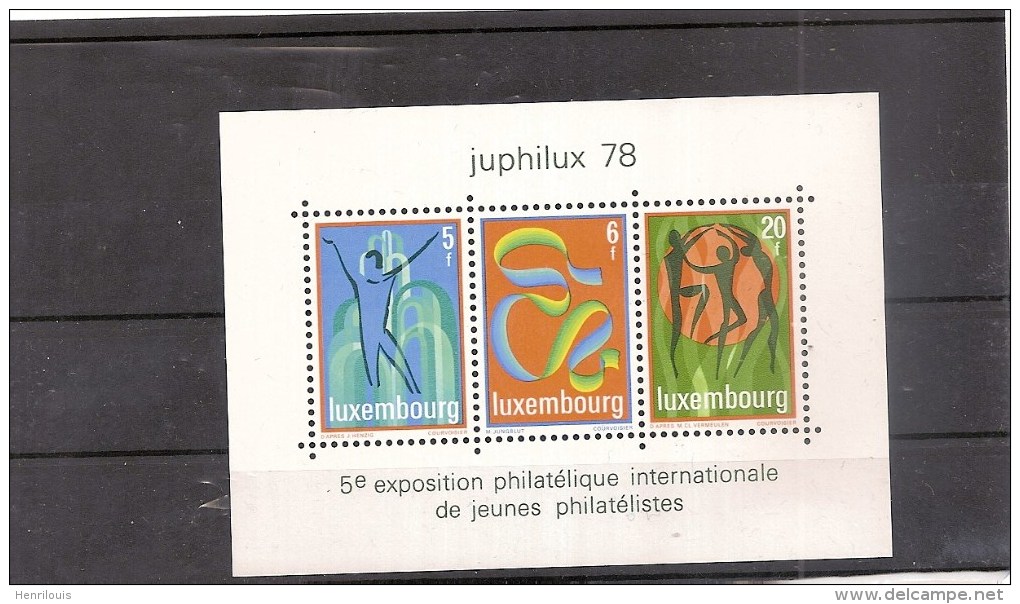 LUXEMBOURG  Timbres  De 1978 **   ( Ref  178 C ) - Blocs & Feuillets