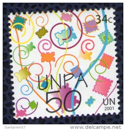 Nations Unies 2001 Neuf ONU Timbres UNPA 50 - Neufs