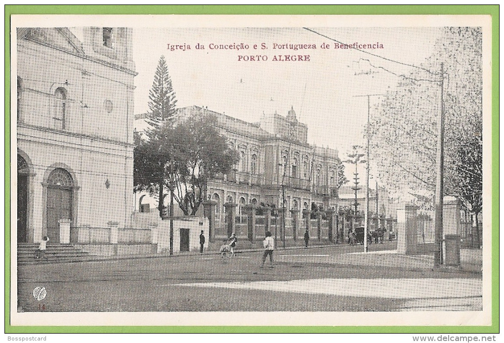 Porto Alegre - Igreja Da Conceição E S. Portuguesa Da Beneficiência - Brasil - Porto Alegre