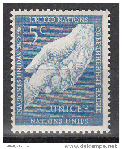 United Nations   Scott No.  5     Mnh   Year  1951 - Ungebraucht