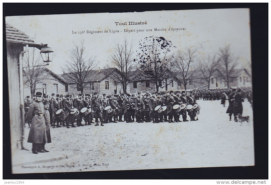 TOUL 156 EME REGIMENT - Toul