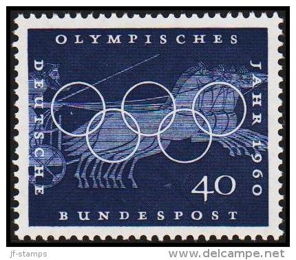 1960. Olympische Sommerspiele. 40 Pf. (Michel: 335) - JF220180 - Andere & Zonder Classificatie