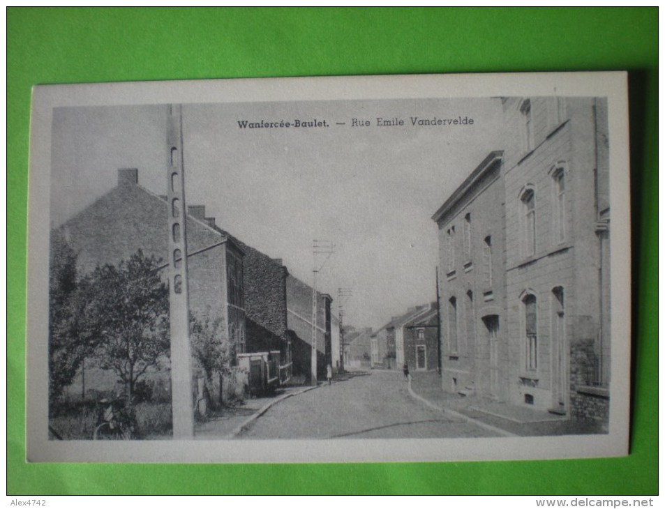 Wanfercée - Baulet, Rue Emile Vandervelde    (N) - Fleurus