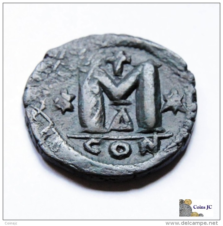 Imperio Bizantino - Anastasio - Follis - 498-518dC - Byzantinische Münzen