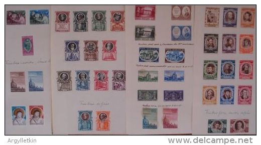 COLLECTION OF VATICAN STAMPS 1944-1959 COUNCIL OF CHALCEDON - Colecciones