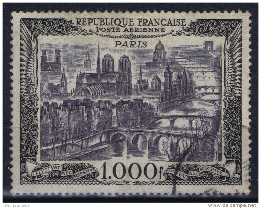 France: Aérienne  Yv Nr 29 Used Obl - 1927-1959 Used