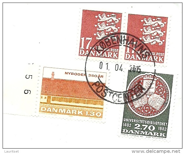 DENMARK Dänemark Danmark 2015 Brief Nach Estland - Covers & Documents