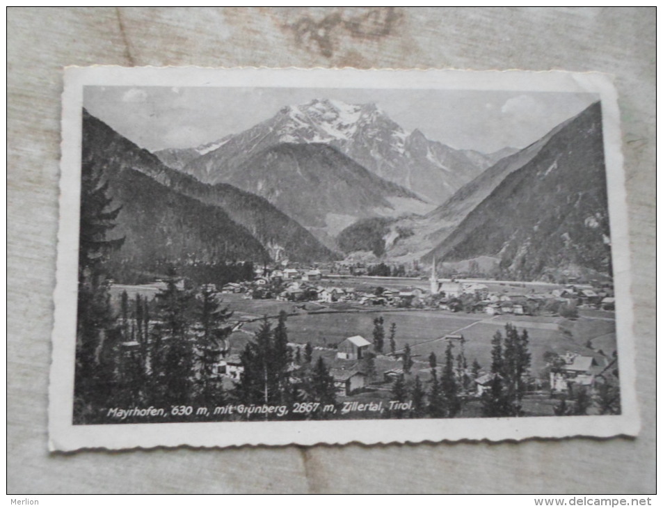 Austria   Mayrhofen  Zillertal  Tirol  1927   D129674 - Zillertal