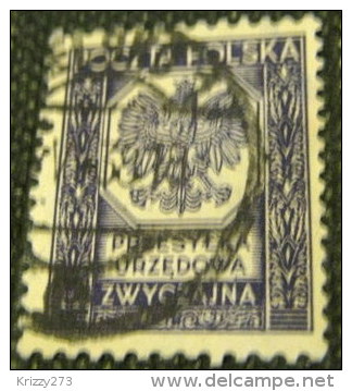 Poland 1935 Official Zwyczajna - Used - Service