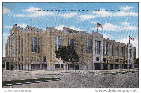 Indiana Indianapolis Coliseum At Indiana State Fair Grounds - Indianapolis