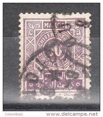 MAROC YT TAXE 32 Oblitéré OUJDA - Timbres-taxe