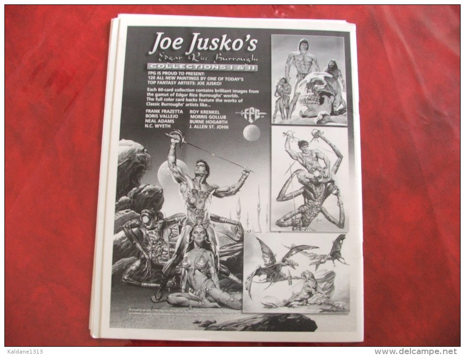 Tarzan John Carter Edgar Rice Burroughs Fanzine News Dateline N° 55/56 Fevrier 1996 - Other & Unclassified