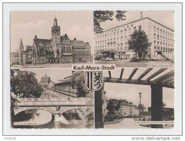 Karl-Marx-Stadt  Verschiedene Ansichten - Chemnitz (Karl-Marx-Stadt 1953-1990)