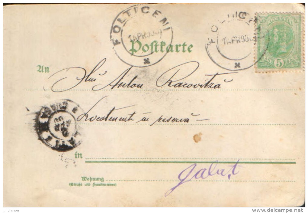 Postcard Circulated In 1900 In Romania - Illustrators Signed -  Kleinhempel  - 2/scans - Kleinhempel