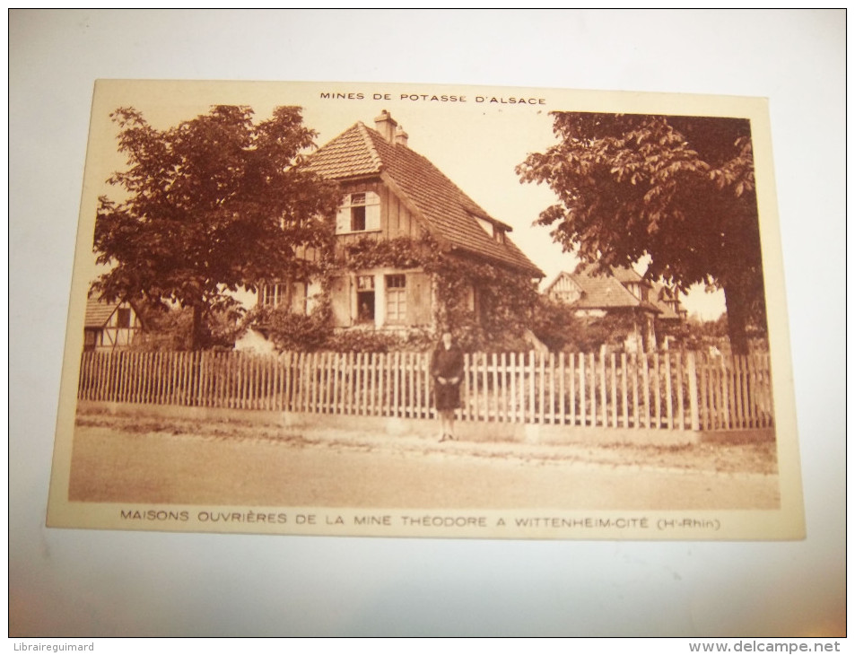 2yvb - CPA  - Maisons Ouvrières De La Mine Théodore à WITTENHEIM-CITE - [68] - Haut-Rhin - Wittenheim