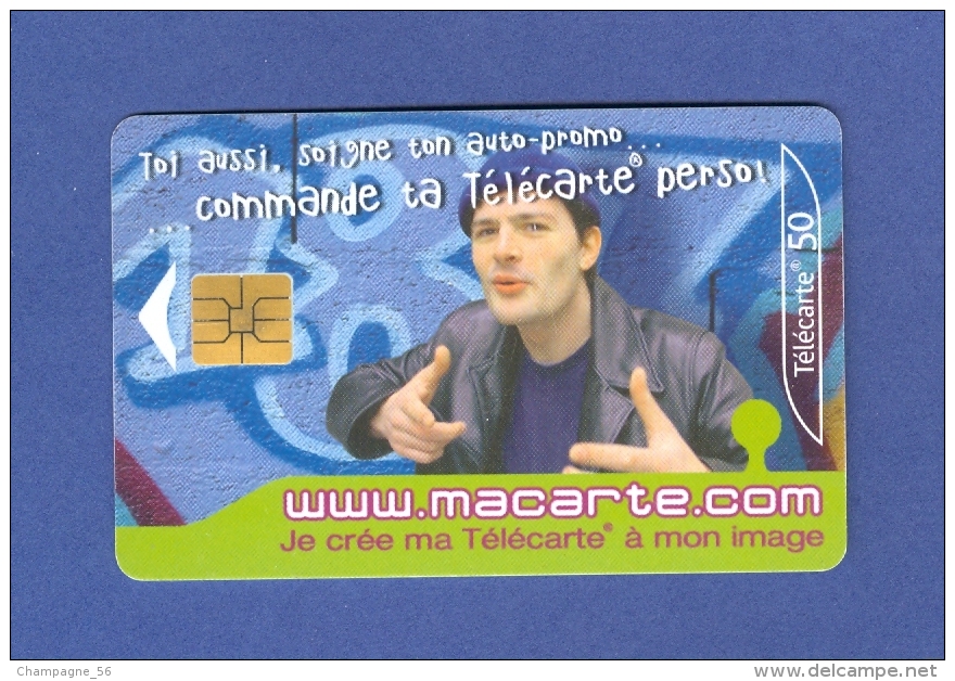 10 / 01  MACARTE.COM 3 AUTO PROMO  F1179A  SO3  UTILISÉE - Variétés