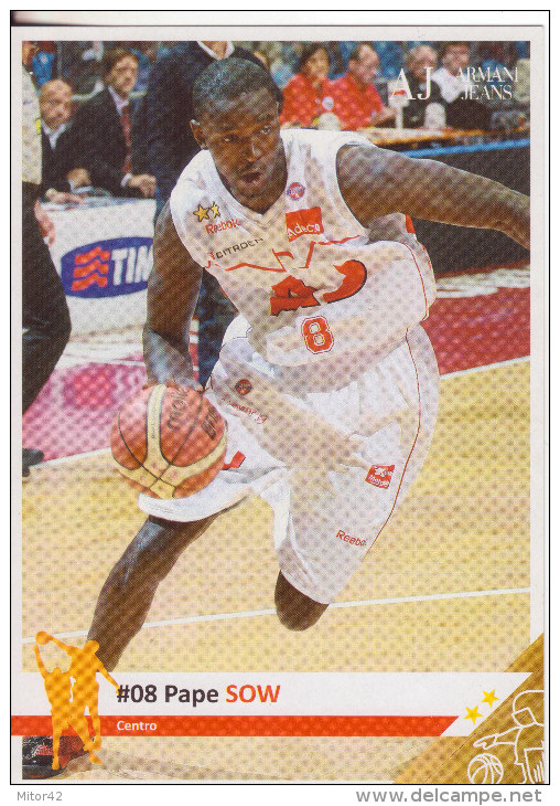 6-Sport-Basket-Pallacanestro-Pape Sow-Dakar-Senegal-Promocard 8430 - Basket-ball