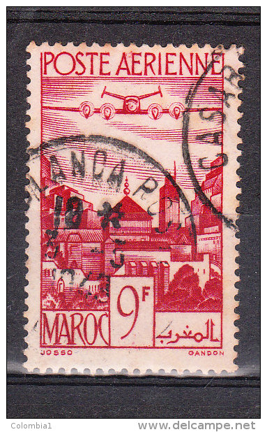 MAROC  YT PA 60 Obliréré CASABLANCA - Airmail