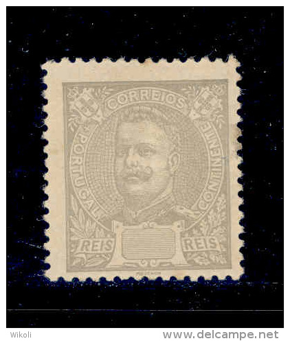 ! ! Portugal - 1895 King Carlos 2 1/2 R (ERROR) - Af. 126 - MH - Neufs