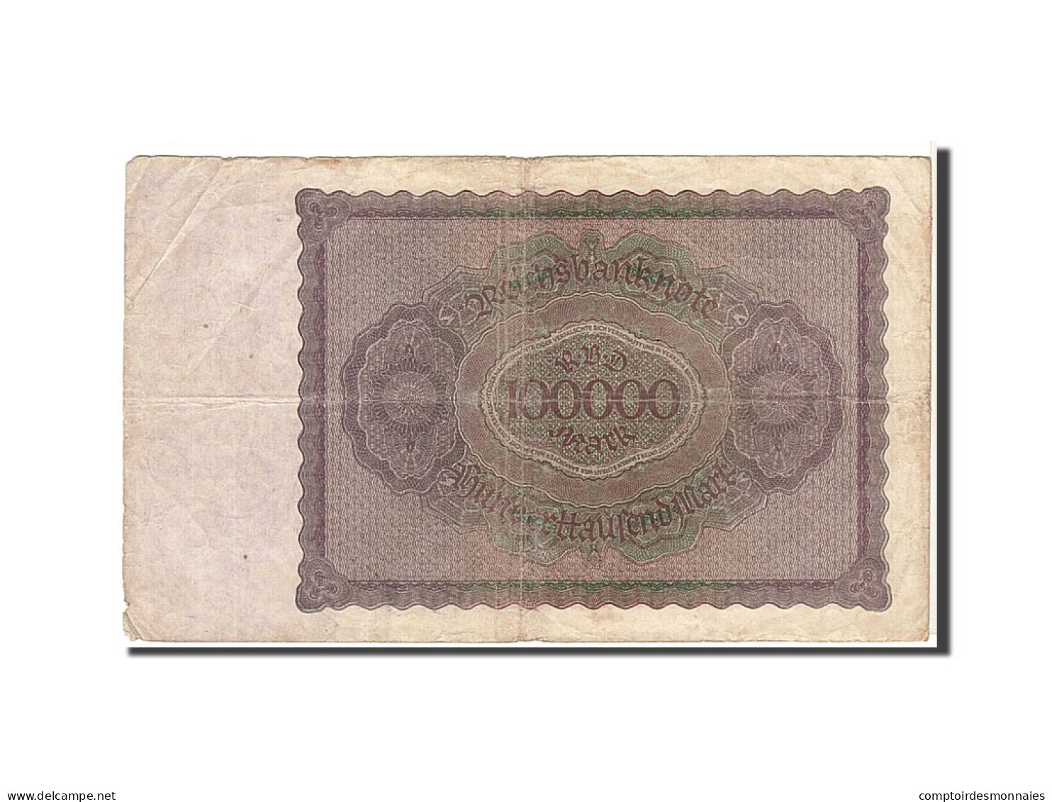 Billet, Allemagne, 100,000 Mark, 1923, KM:83a, SPL - 100000 Mark