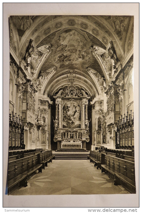 (6/5/52) AK "Freising" Dom, Blick Zum Hochaltar Mit Rubensbild - Freising