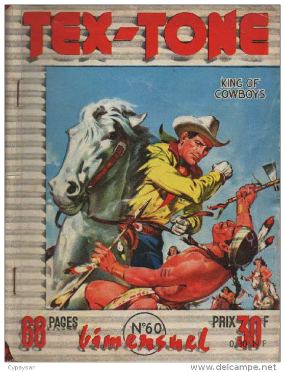 TEX TONE N° 60 BE IMPERIA  10-1959 - Petit Format