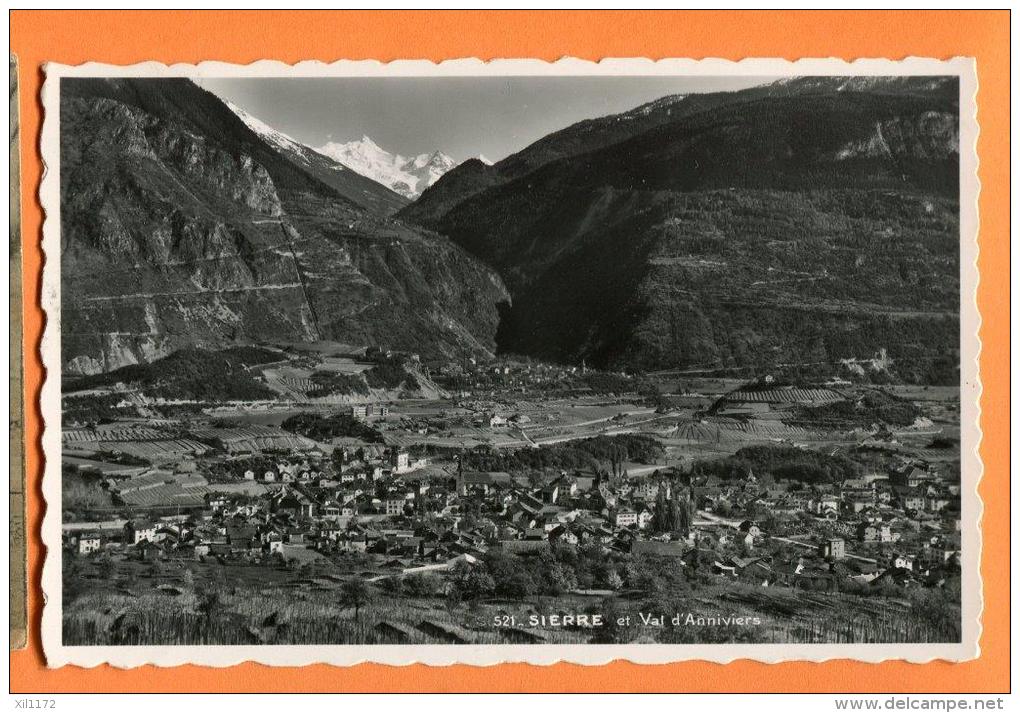 FRU-03  Sierre Et VAl D'Anniviers.  Cachet 1949. Perrochet - Sierre