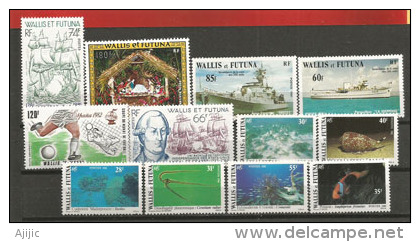 Année 1981.  12 T-p Neufs ** Inclus Poste Aérienne 112/113.  Côte 35,00 € - Unused Stamps