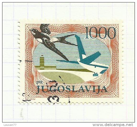 Yougoslavie Poste Aérienne N°60a Cote 3.50 Euros - Airmail