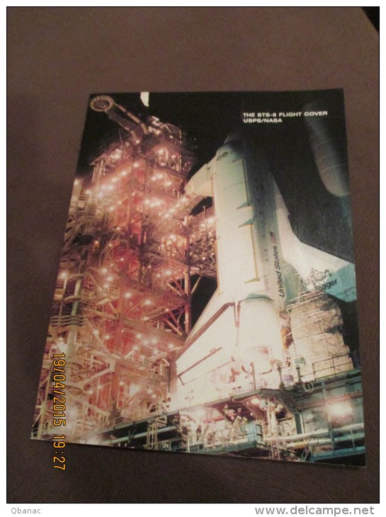 USA Rocket Mail, Space Flight Cover With Special Commemorative Folder - NASA 25 Years Anniversary - Sobres De Eventos