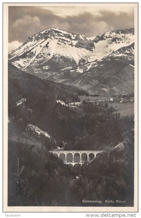 Z15954 Austria Semmering Kalte Rhine Viaduct - Semmering