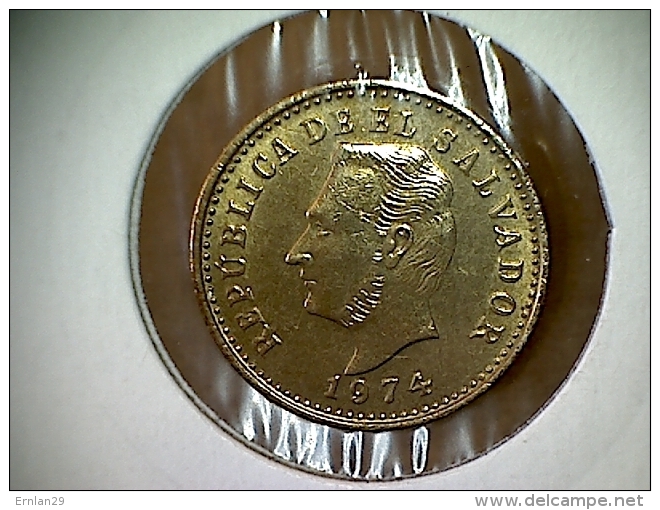 El Salvador 2 Centavos 1974 - Salvador