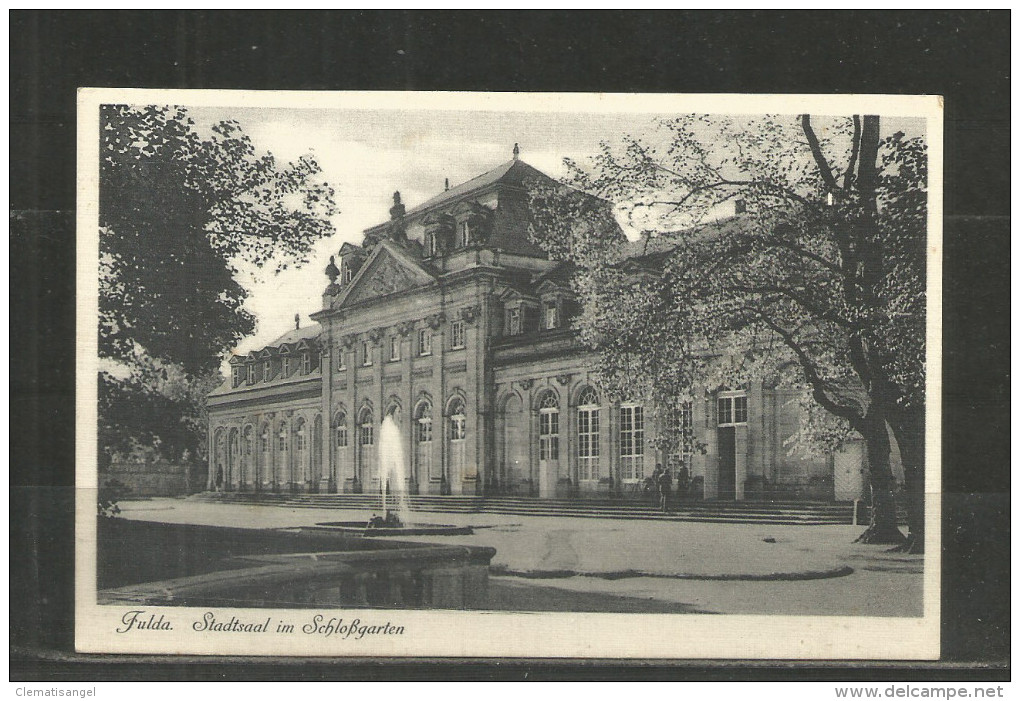 170 * FULDA * STADTSAAL IM SCHLOSSGARTEN * 1948 **!! - Fulda