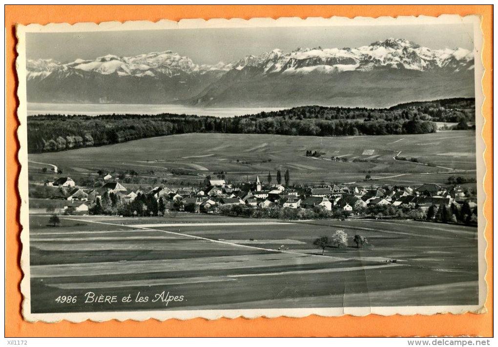 FRW-06  Bière Et Les Alpes. Cachet Militaire En 1948 - Bière