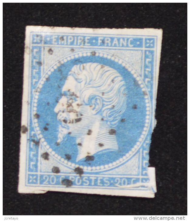 Louis Napoléon 20 Centimes Bleu, Voir Verso - 1852 Luis-Napoléon