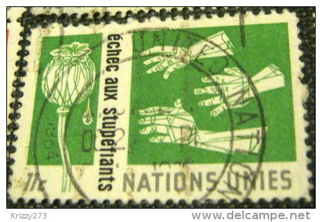 United Nations New York 1964 Narcotics Control 11c - Used - Gebruikt