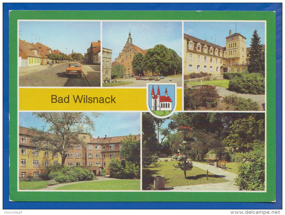 Deutschland; Bad Wilsnack; Multivuekarte Mit Kirche St. Nikolaus - Bad Wilsnack