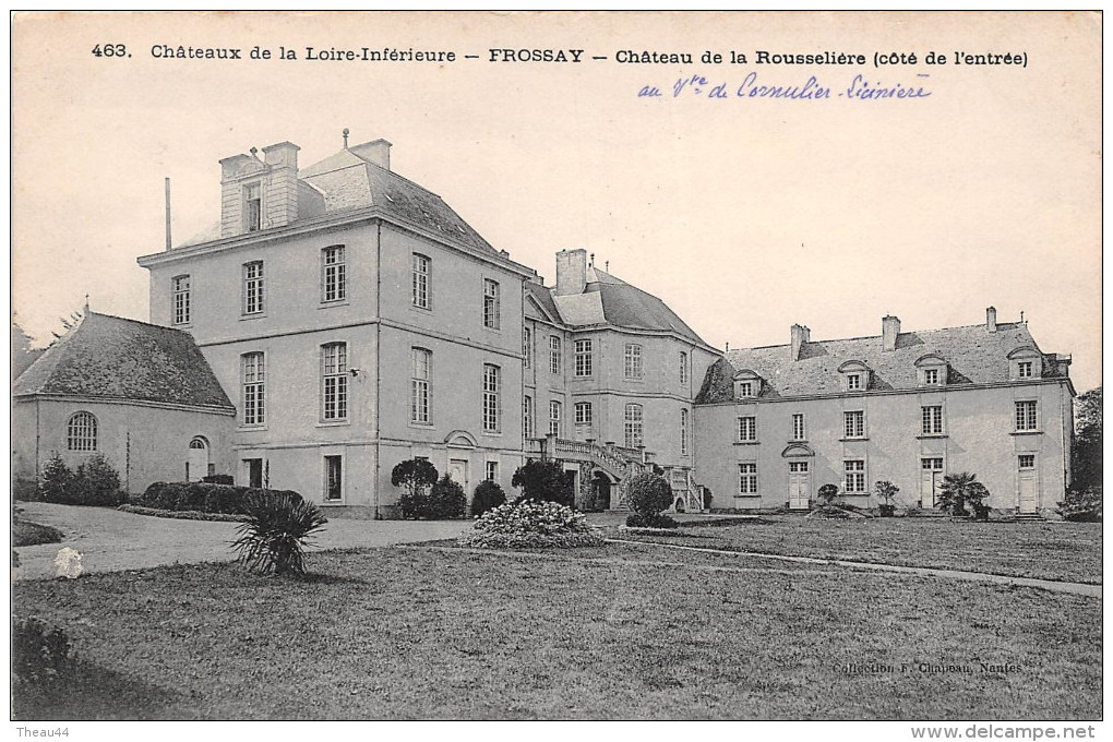 ¤¤   -   463   -  FROSSAY   -   Chateau De La Rousselière   -  ¤¤ - Frossay
