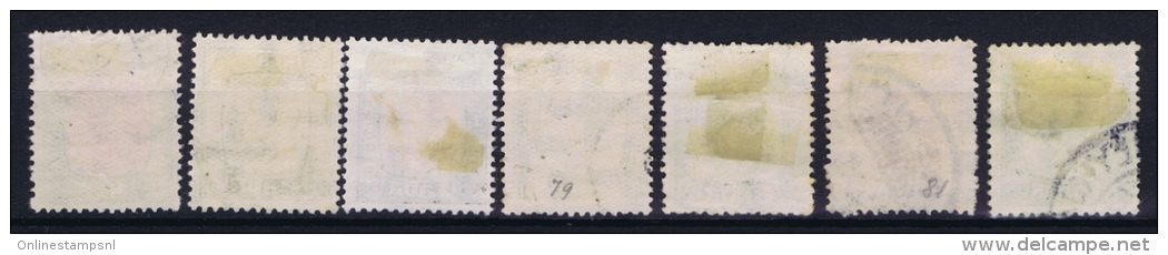 Iceland: 1915 Mi Nr 76 - 82 Used - Used Stamps