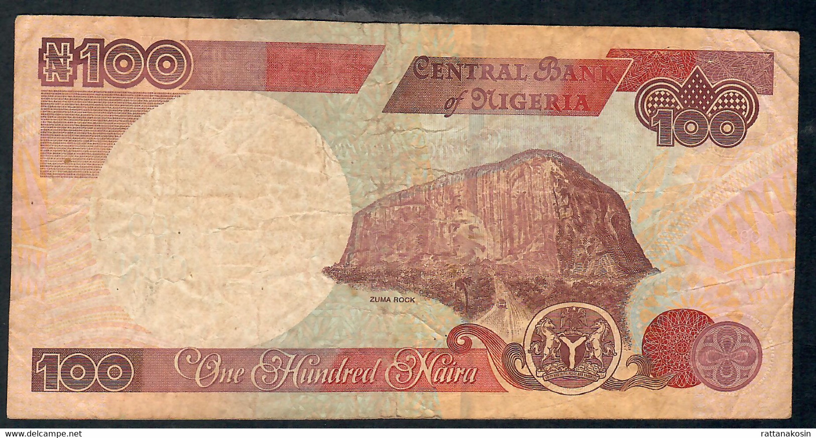 NIGERIA  P28b  100  NAIRA 1999  #AE/90   VF NO P.h. - Nigeria