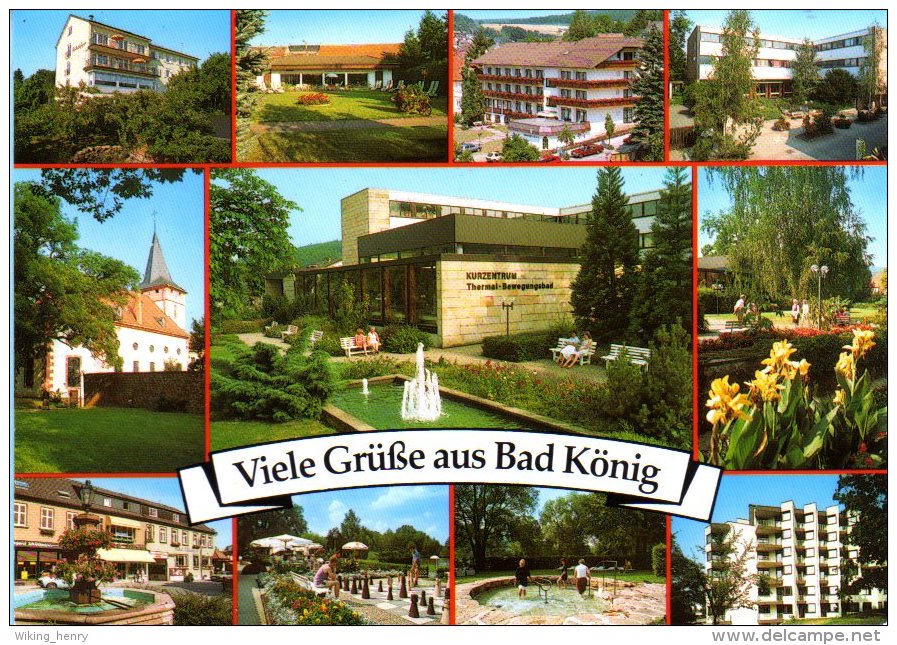 Bad König - Mehrbildkarte 15 - Bad König