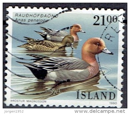 ICELAND #  STAMPS FROM YEAR 1990  STANLEY GIBBONS 741 - Oblitérés